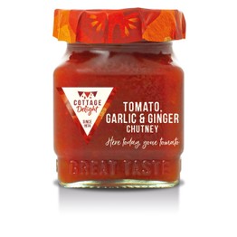 Cottage Delight Luxury Mini Jar Tomato Garlic & Ginger Chutney