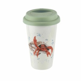 Royal Worcester Wrendale Hermit Crab Travel Mug