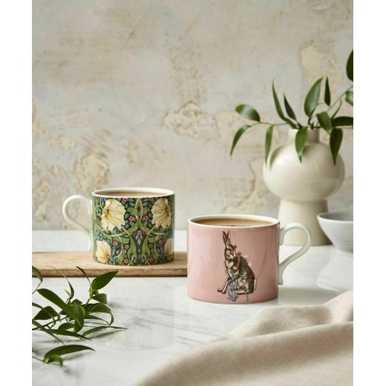 Spode The Original Morris & Co Pimpernel & Forest Hare Mug Gift Set