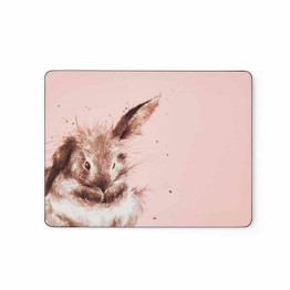 Pimpernel Wrendale Designs Bathtime Rabbit Pack of 6 Placemats or Coasters
