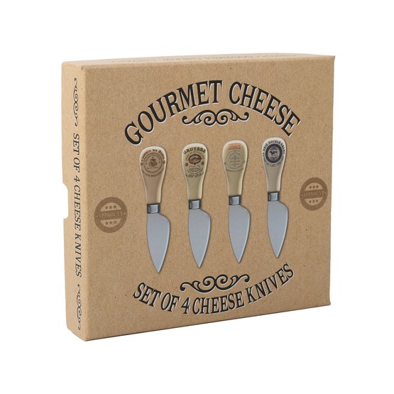 Creative Tops Gourmet Cheese Set Of 4 Cheese Knives