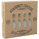 Creative Tops Gourmet Cheese Set Of 4 Cheese Knives additional 1