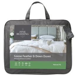 Fine Bedding Goose Feather & Down 13.5tog Duvet