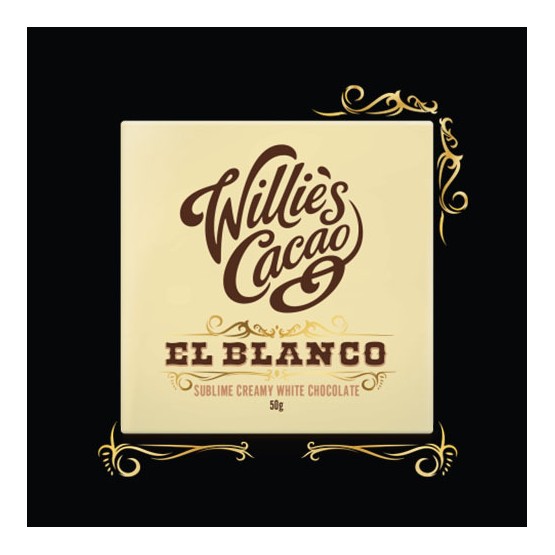 Willies Cacao El Blanco Chocolate Bar 50g