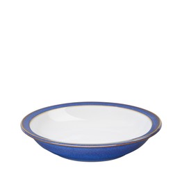 Denby Imperial Blue Shallow Rimmed Bowl 001010008