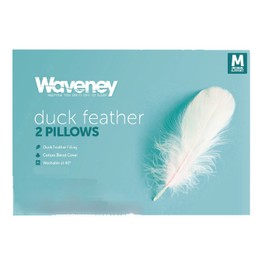 Waveney Duck Feather Pillow Pair 74x48cm
