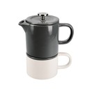 La Cafetiere Cool Grey Barcelona Coffee for One additional 1