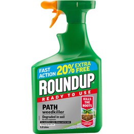 Roundup® Ready to Use Path Weedkiller 1ltr+20% Free