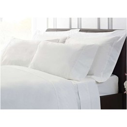 Dorma Sateen Fitted Sheets White
