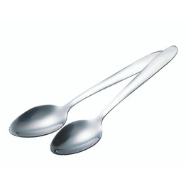 Kitchencraft set of two stainless steel spoons