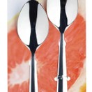 Kitchencraft set of two stainless steel spoons additional 2