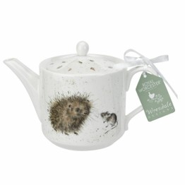 Royal Worcester Wrendale Designs Hedgehog & Mice 1 Pint Teapot
