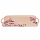 Sara Miller London Peony Collection Melamine Large Handled Tray additional 1
