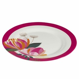 Sara Miller London Peony Collection Melamine Side Plate