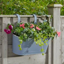 Fence & Balcony Hanging Pot 12inch