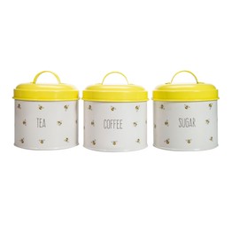 Foxwood Home Busy Bees Storage Tin Set