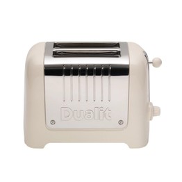 Dualit Lite Toaster 2 Slice Canvas White 26213