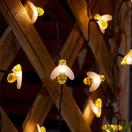 Outdoor Solar Buzzy Bee String Lights (50) additional 2