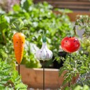 Veggie Loony Garden Stakes Carrot, Garlic or Tomato additional 1