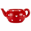 Teapot Red Heart Planter additional 2
