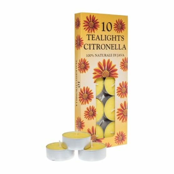 Prices Citronella Tealight Candles Pack of 10