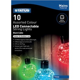 Status Trosa Connectable Multi-coloured LED String Lights