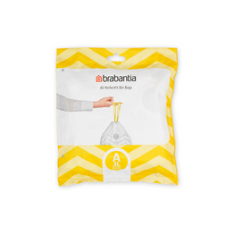 Brabantia PerfectFit Bin Liners Code A (3ltr) 40 Bags