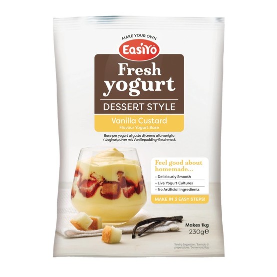 Easiyo Dessert Vanilla Custard Yogurt Mix