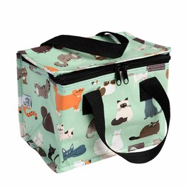 Recycled Insulated Lunch Bag Nine Lives Design