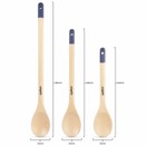 Zyliss Beech Wooden Spoon Set of 3 additional 4