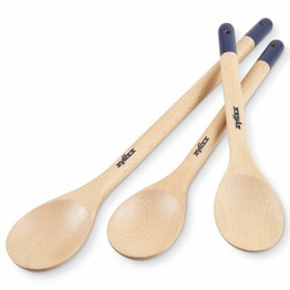 Zyliss Beech Wooden Spoon Set of 3