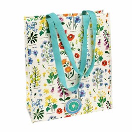 Recycled Shopping Bag Wild Flowers