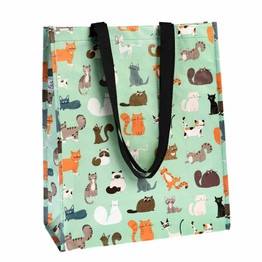 Recycled Shopping Bag Nine Lives