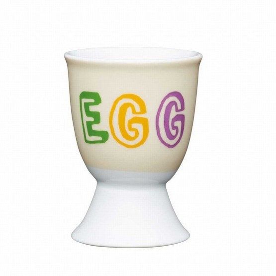 KitchenCraft Dippy Porcelain Egg Cup