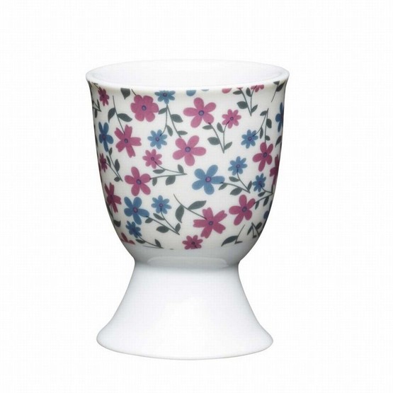 KitchenCraft Floral Daisy Porcelain Egg Cup