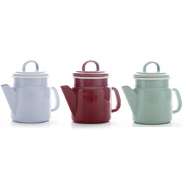 Vintage Home Enamel Tea or Coffee Pot 1.2ltr