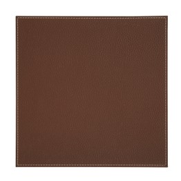Denby Brown Faux Leather Pack of 4 Tablemats or Coasters