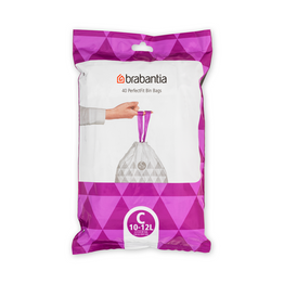 Brabantia PerfectFit Bin Liners Code C (10-12ltr) 40 Bags