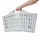 Addis Fold Flat Laundry Basket 38ltr Green/Grey additional 2