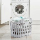 Addis Fold Flat Laundry Basket 38ltr Green/Grey additional 3