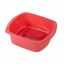 9.5 Liter geröstete rot Addis 508067 rechteckige abwaschen Bowl 