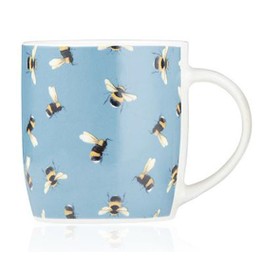 Simply Home Blue Bee Porcelain Mug