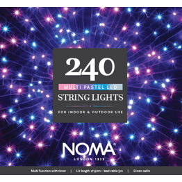 Noma Pastel String Lights 240 Led 4921532