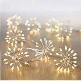 Premier Micro Brights Star Burst Christmas Lights 200 Led Battery Operated LB201450WW