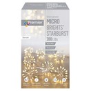 Premier Micro Brights Star Burst Christmas Lights 200 Led Battery Operated LB201450WW additional 2