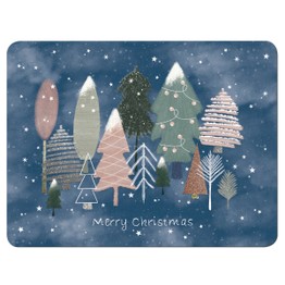Denby Christmas Trees Pack of 6 Tablemats or Coasters