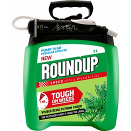 Roundup® Speed Ultra Weedkiller Pump N Go 5Ltr
