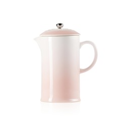 Le Creuset Shell Pink Stoneware Cafetiere 1ltr