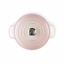 Le Creuset Shell Pink Signature Cast Iron Round Casserole Dish 24cm additional 5