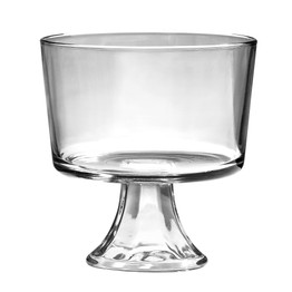 Glass Footed Trifle Bowl 21cm